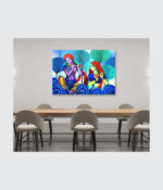 Radha Krishna - Modern Art - Image 3