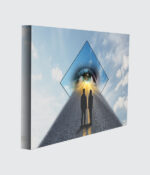 Urban Night Abstract Canvas - Image 2
