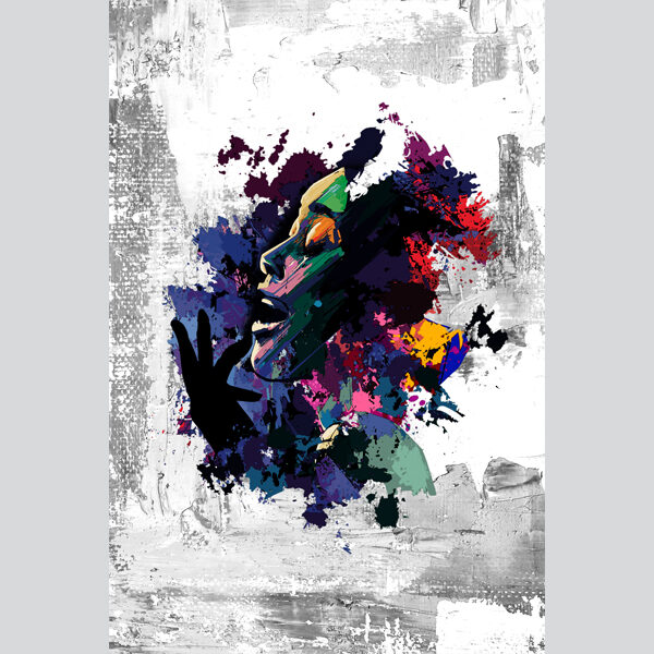 Vibrant Soul Expression Canvas