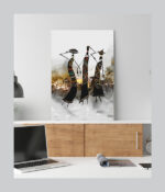 Grace of the Savannah - Tribal Silhouette - Image 3