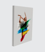 Chromatic Motion Ballerina Canvas - Image 3