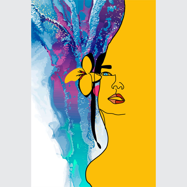 Tropical Muse Fluid Portrait