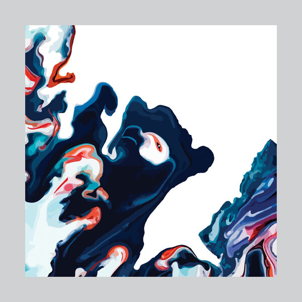 Oceanic Surge Abstract Canvas