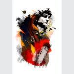 Classical Rebel David Canvas