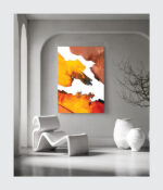 Solar Flare Abstract Pour - Image 2