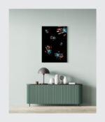 Cosmic Touch Handprint Art - Image 2