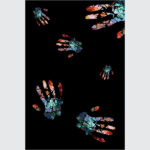 Cosmic Touch Handprint Art