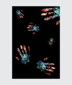 Cosmic Touch Handprint Art