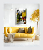 Golden Meadow Cottage Abstract - Image 2