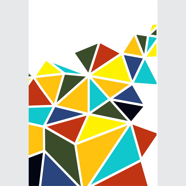 Prism Harmony Geometric Canvas Art