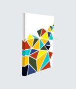 Prism Harmony Geometric Canvas Art - Image 2