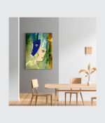 Dual Perspectives Cubist Portrait - Image 3