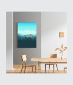 Azure Retreat Architectural Canvas - Image 3