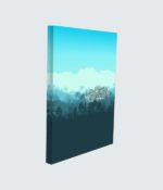 Azure Retreat Architectural Canvas - Image 2