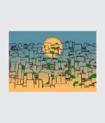 Urban Sunset Doodlescape