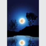 Celestial Mirror - Midnight Moon