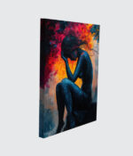Internal Ember: Moody Abstract Figure - Image 2