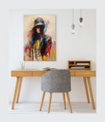 Urban Shadow: Abstract Hooded Portrait - Image 3