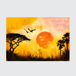 Golden Sunset Serenity