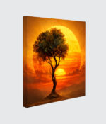 The Sentinel's Sunset Solitude - Image 2