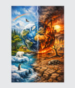 Divided Earth: A Tale of Two Futures