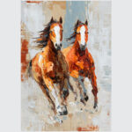 Gallop in Gilded Dust