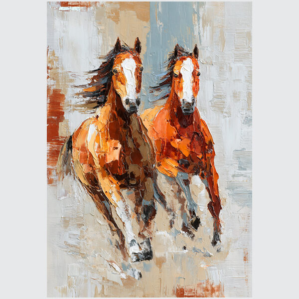 Gallop in Gilded Dust