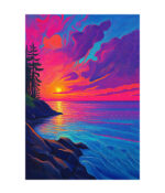 Electric Horizon: Neon Dusk