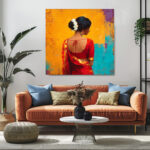 Ghunghat of Grace: The Red Saree Muse - Image 3