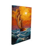 Sailing the Amber Sunset - Image 2