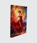 Cosmic Rhythm in Crimson - Image 2