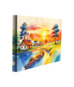 Sunset River Harmony - Image 2