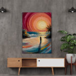 Sunset Reverie by the Shore - Image 3