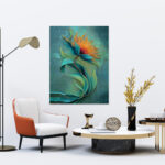 Radiant Teal Lotus - Image 3