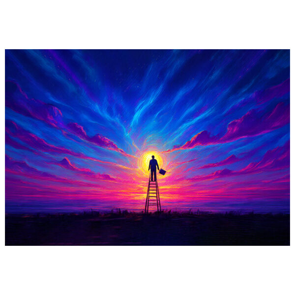 Ladder to Light: The Dreamer's Ascent
