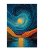 Moonlit Spiral Serenity