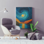 Moonlit Spiral Serenity - Image 3