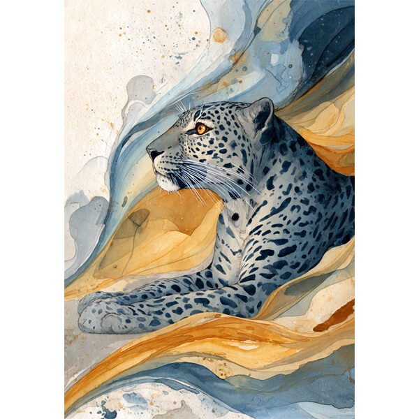 Desert Wind: The Watching Leopard