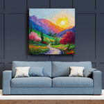 Pathway to a Painted Dawn - Image 3