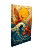 Phoenix Rising Over the Golden Tide - Image 2