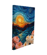 Peonies Under a Starry Dusk - Image 2