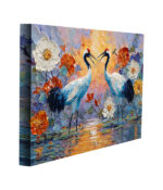 Sunset Duet at the Lotus Pond - Image 2