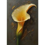 Golden Calla Elegance