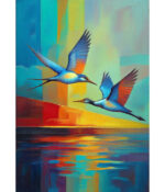 Dawn Flight: Harmony in Colour