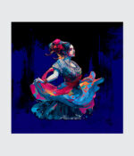 Fiesta of Color in Motion