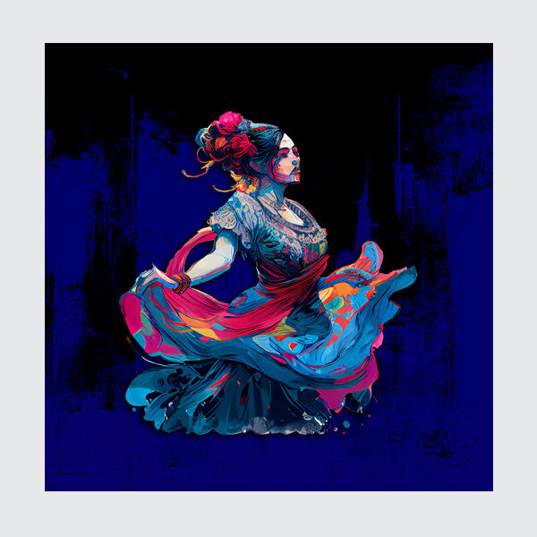 Fiesta of Color in Motion