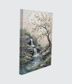 Serenity by the Blossoming Stream - Image 2