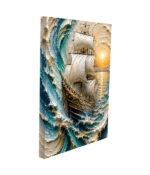 Sailing Through the Golden Tempest - Image 2