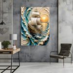 Sailing Through the Golden Tempest - Image 3