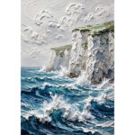 Majestic Fury - White Cliffs and Ocean Waves